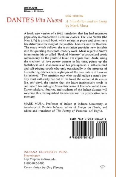 Dante's Vita Nuova New Edition