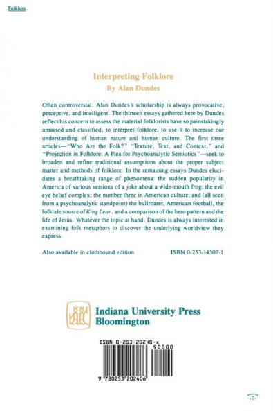 Interpreting Folklore