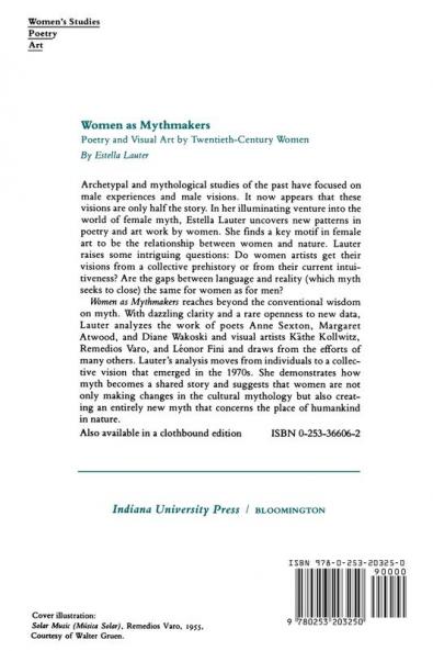 Women as Mythmakers – Poetry & Visual Art by 20th Century Women (Paper): Poetry and Visual Art by Twentieth-Century Women (Midland Book)
