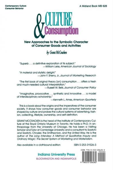 Culture and Consumption