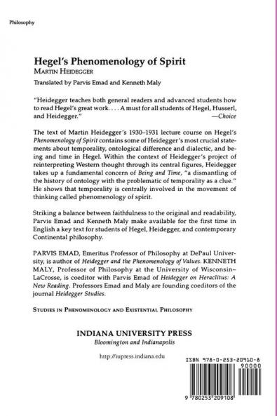 Hegel S Phenomenology of Spirit