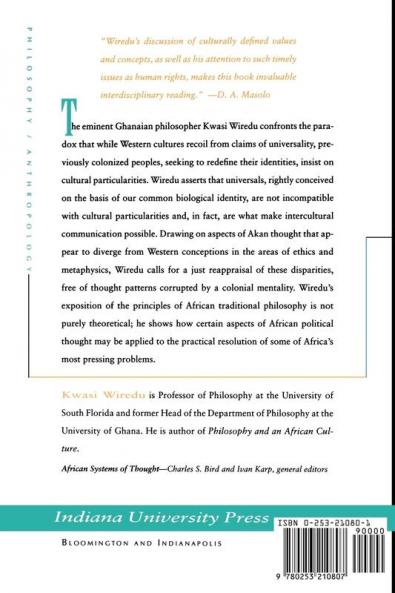 Cultural Universals and Particulars