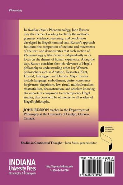 Reading Hegel's Phenomenology