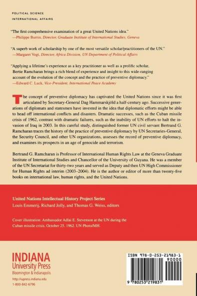 Preventive Diplomacy at the Un