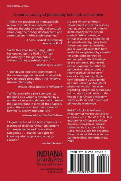 Short History of African Philosophy Second Edition