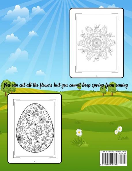 Easter Mandalas Coloring Book