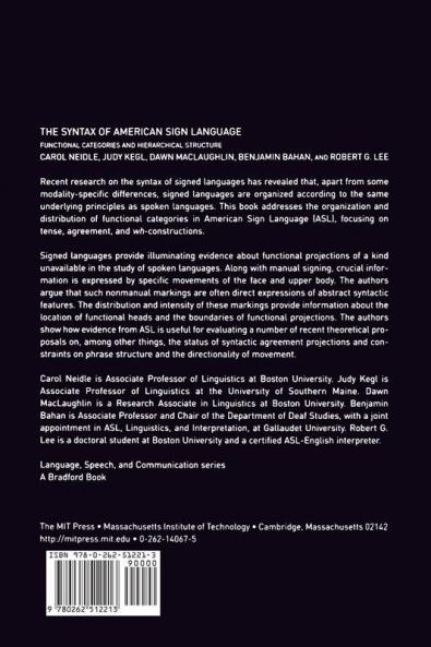 Syntax of American Sign Language