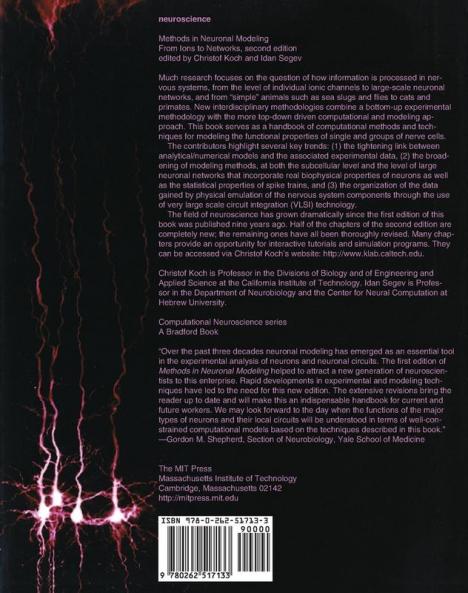 Methods in Neuronal Modeling second edition