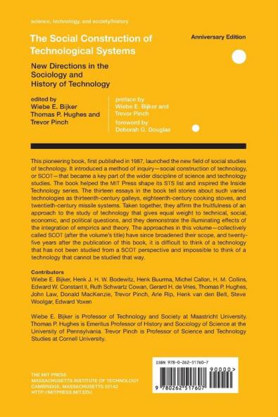 Social Construction of Technological Systems Anniversary Edition