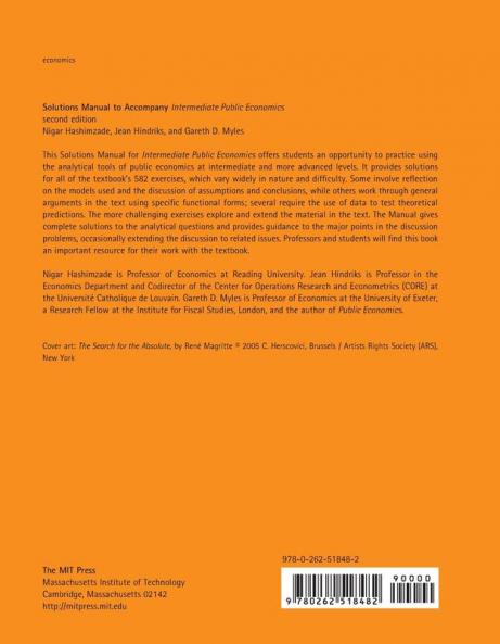 Solutions Manual to Accompany Intermediate Public Economics Second Edition