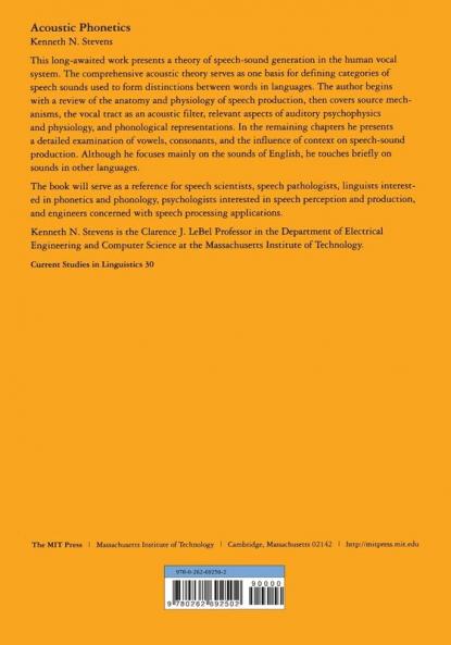 Acoustic Phonetics