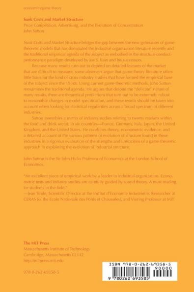 Sunk Costs and Market Structure