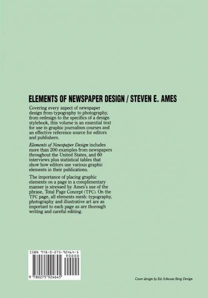 Elements of Newspaper Design