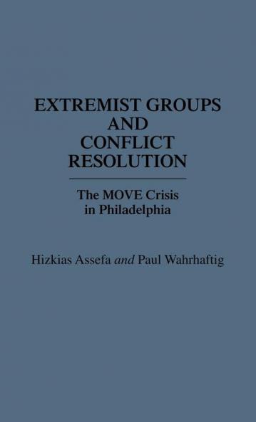 Extremist Groups and Conflict Resolution