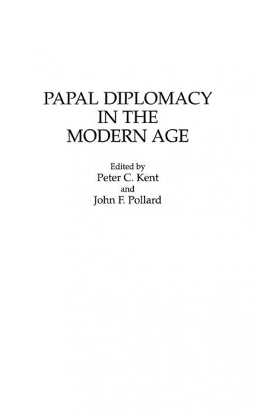 Papal Diplomacy in the Modern Age