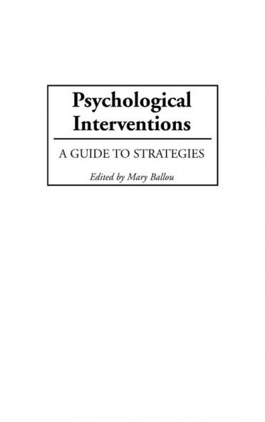 Psychological Interventions