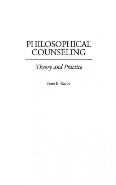 Philosophical Counseling