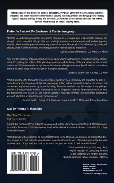 Iraq and the Challenge of Counterinsurgency