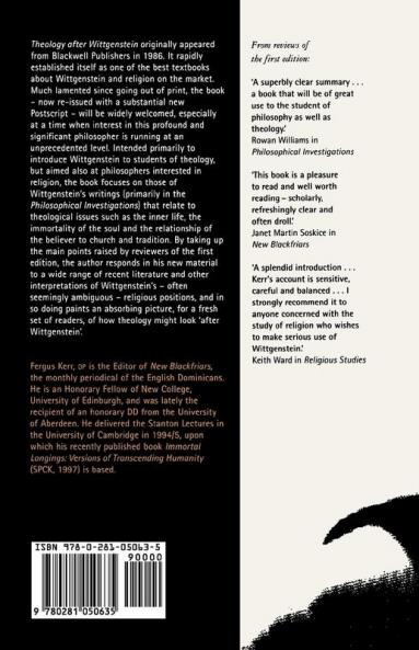 Theology After Wittgenstein