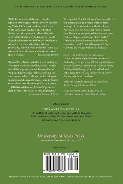 Selected Prose and Prose-Poems