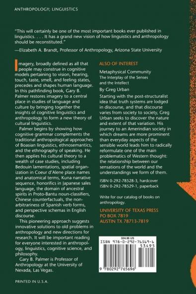 Toward a Theory of Cultural Linguistics