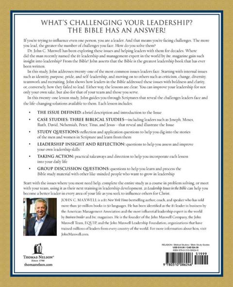 21 Leadership Issues in the Bible