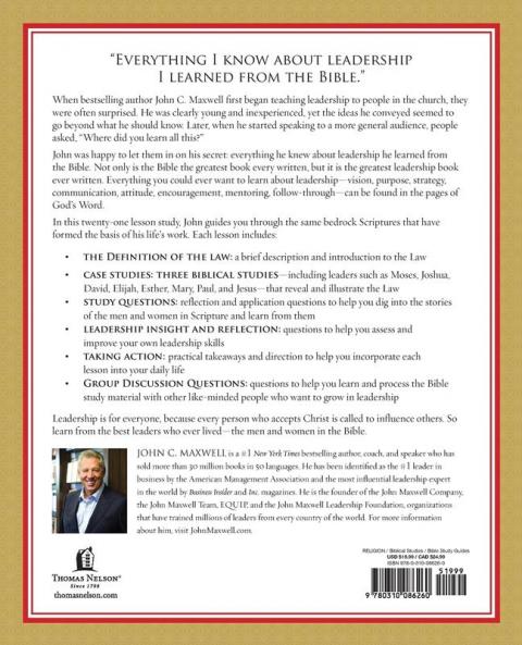 21 Laws of Leadership in the Bible