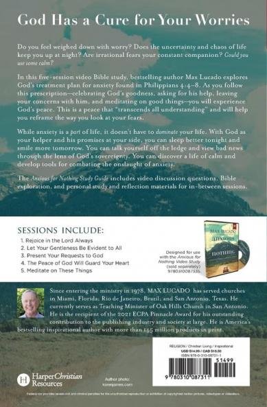 Anxious for Nothing Bible Study Guide