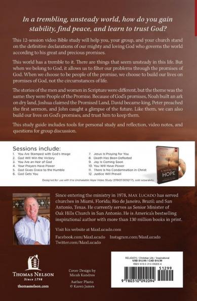 Unshakable Hope Study Guide