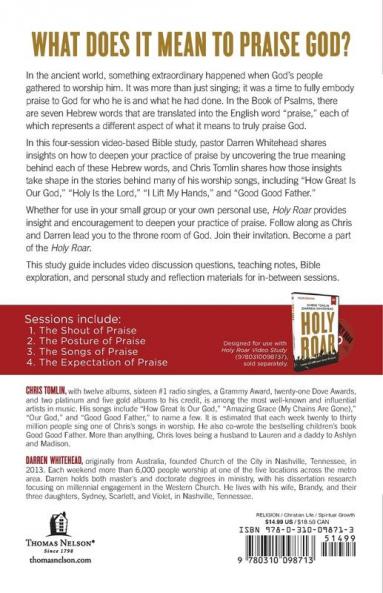 Holy Roar Study Guide