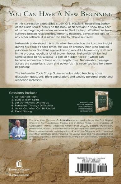 The Nehemiah Code Study Guide