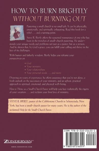 The How to Thrive as a Small-Church Pastor