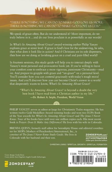 What's So Amazing About Grace? Study Guide