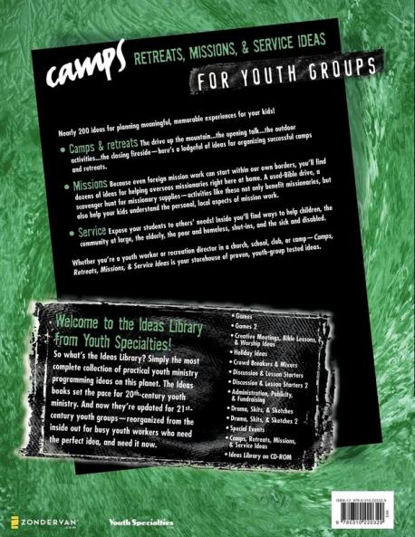 Camps Retreats Missions and Service Ideas