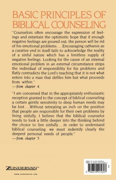 Basic Principles of Biblical Counseling