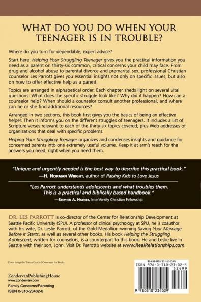 The Helping Your Struggling Teenager