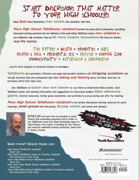 More High School Talksheets-Updated!