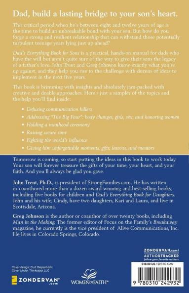 Dad's Everything Book for Sons
