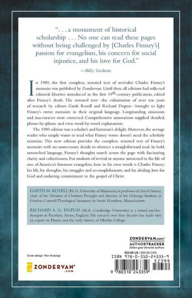 The Original Memoirs of Charles G. Finney