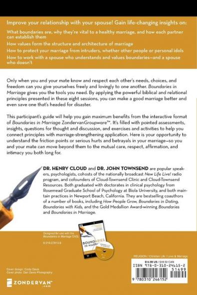 Boundaries in Marriage Participant's Guide