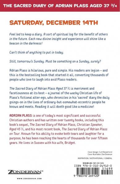 The Sacred Diary of Adrian Plass Aged 37 3/4