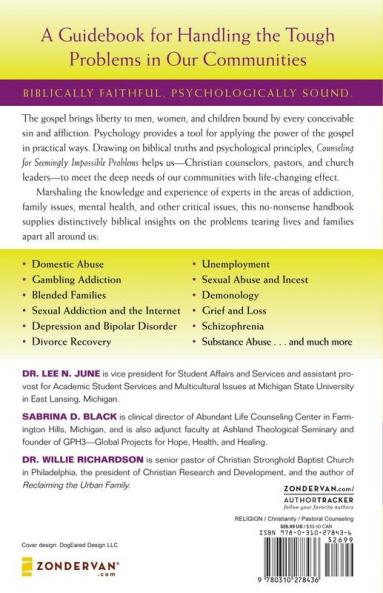 Counseling for Seemingly Impossible Problems