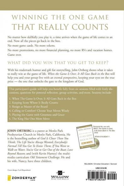 When the Game Is Over It All Goes Back in the Box Participant's Guide