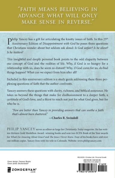 The Disappointment with God