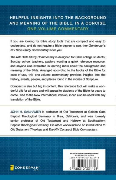 NIV Bible Study Commentary