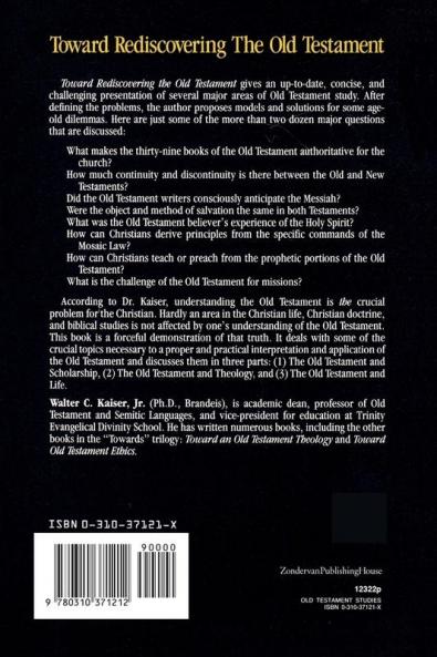Toward Rediscovering the Old Testament