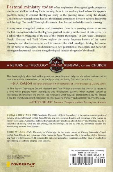 The Pastor Theologian