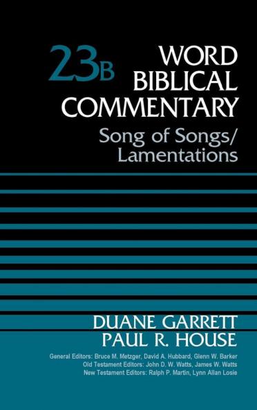 Song of Songs and Lamentations Volume 23B