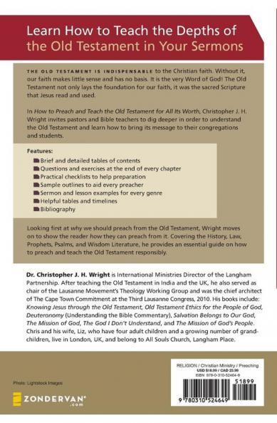 How to Preach and Teach the Old Testament for All Its Worth