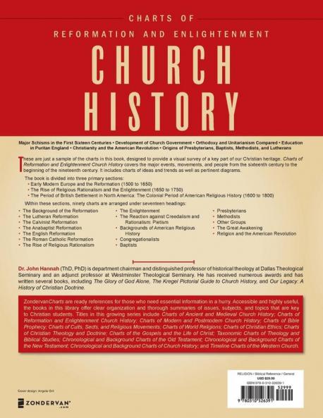 Charts of Reformation and Enlightenment Church History